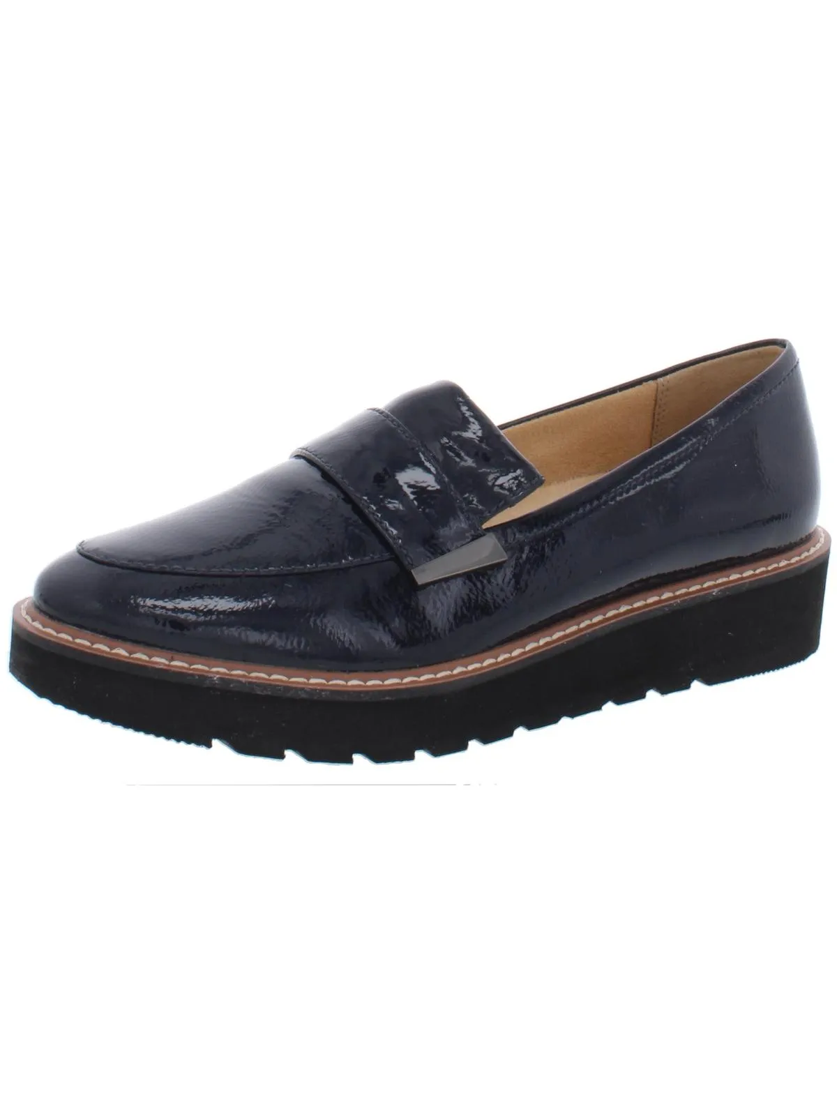 Adiline Womens Padded Insole Slip On Penny Loafers