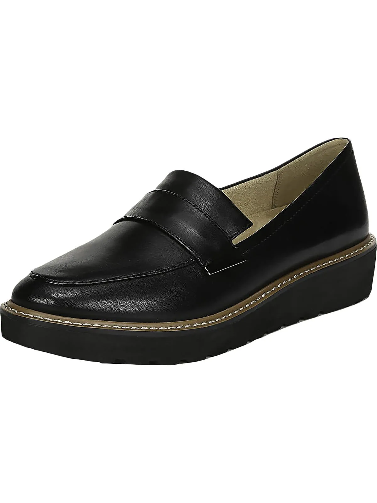 Adiline Womens Padded Insole Slip On Penny Loafers