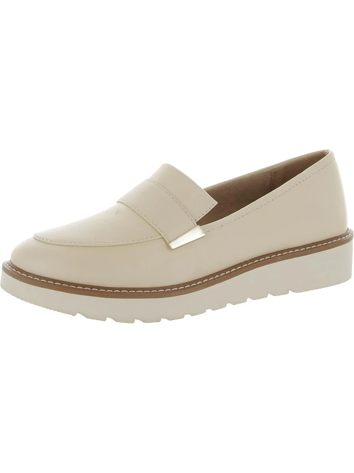 Adiline Womens Padded Insole Slip On Penny Loafers