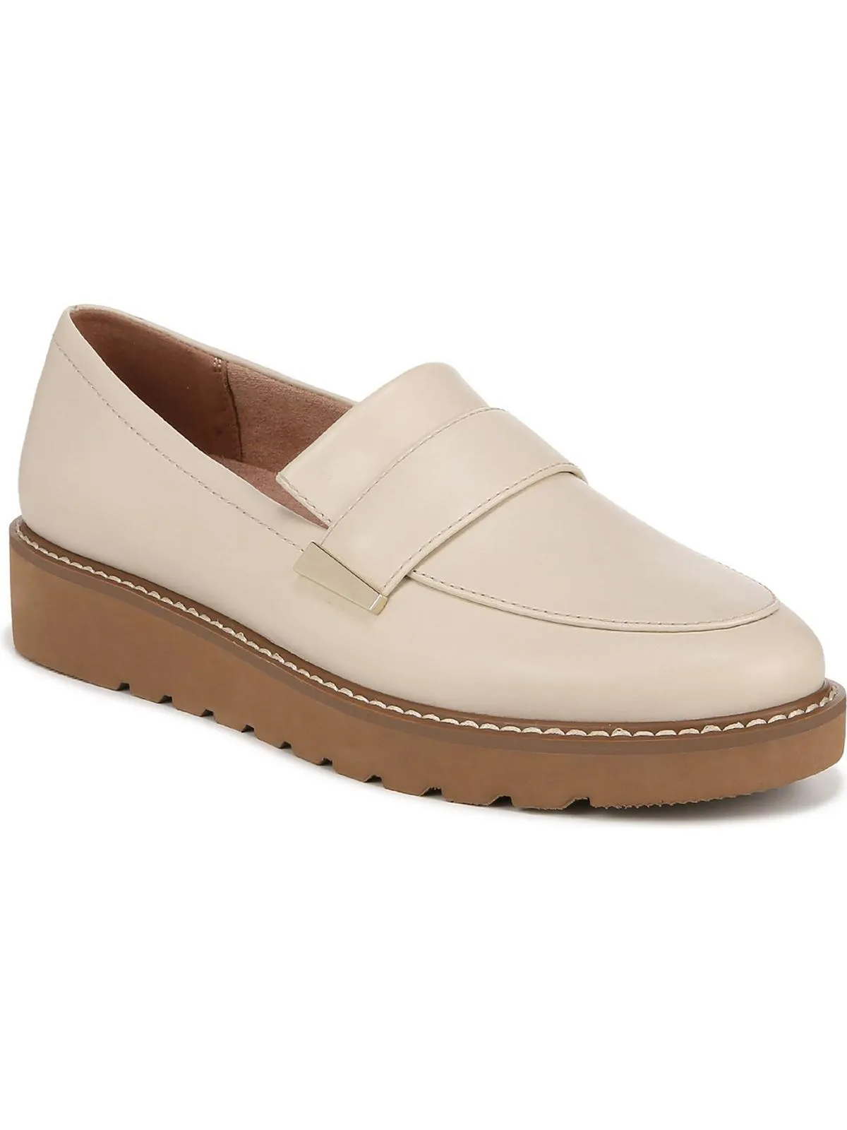 Adiline Womens Padded Insole Slip On Penny Loafers