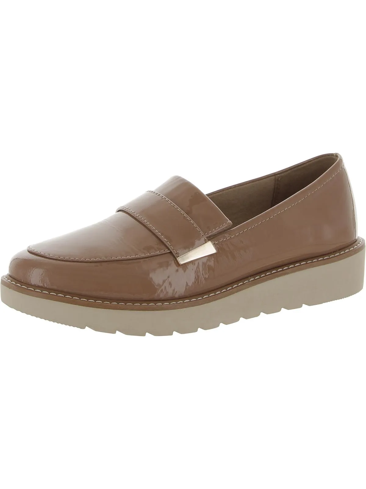 Adiline Womens Padded Insole Slip On Penny Loafers
