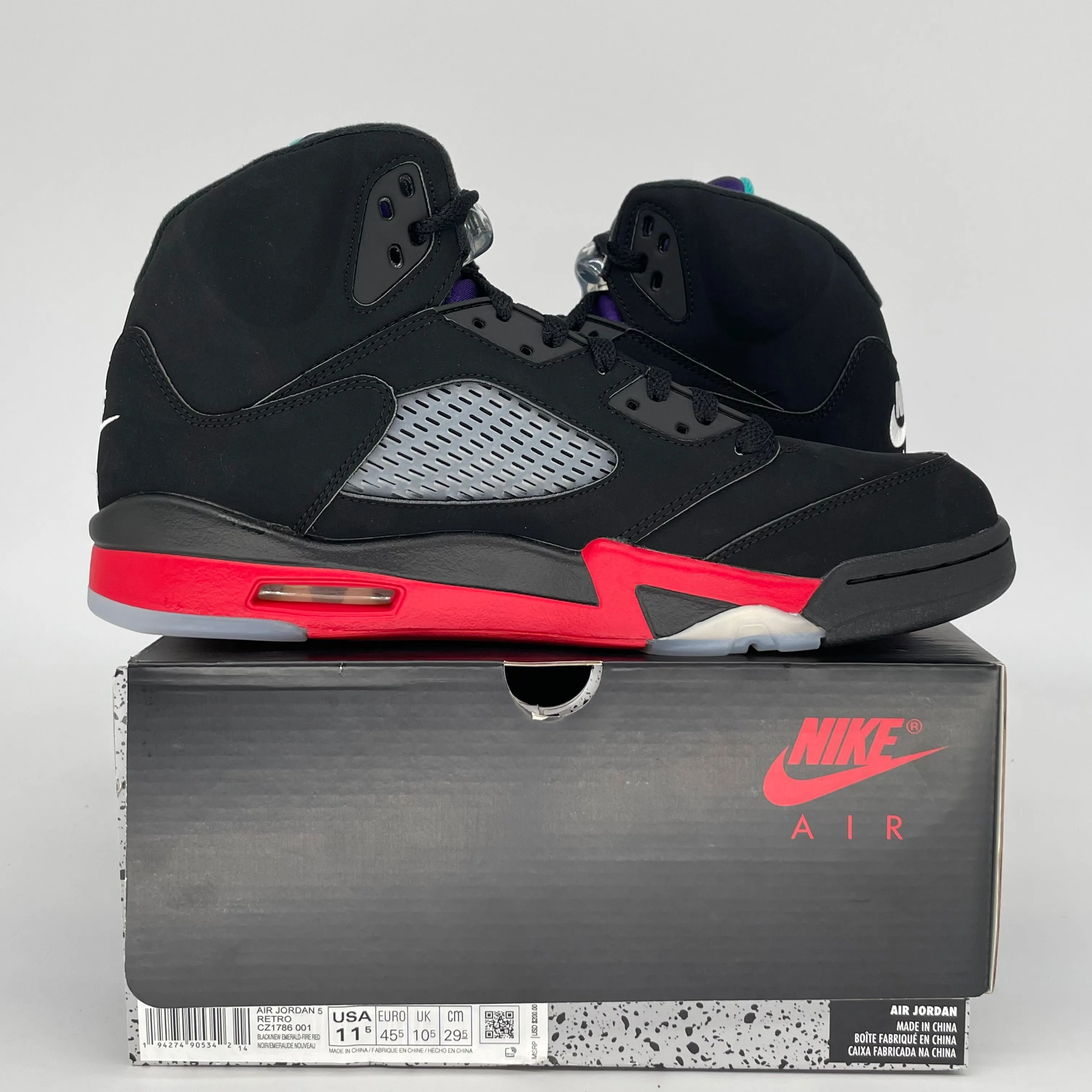 AIR JORDAN 5 TOP 3 SIZE 11.5 CZ1786-001