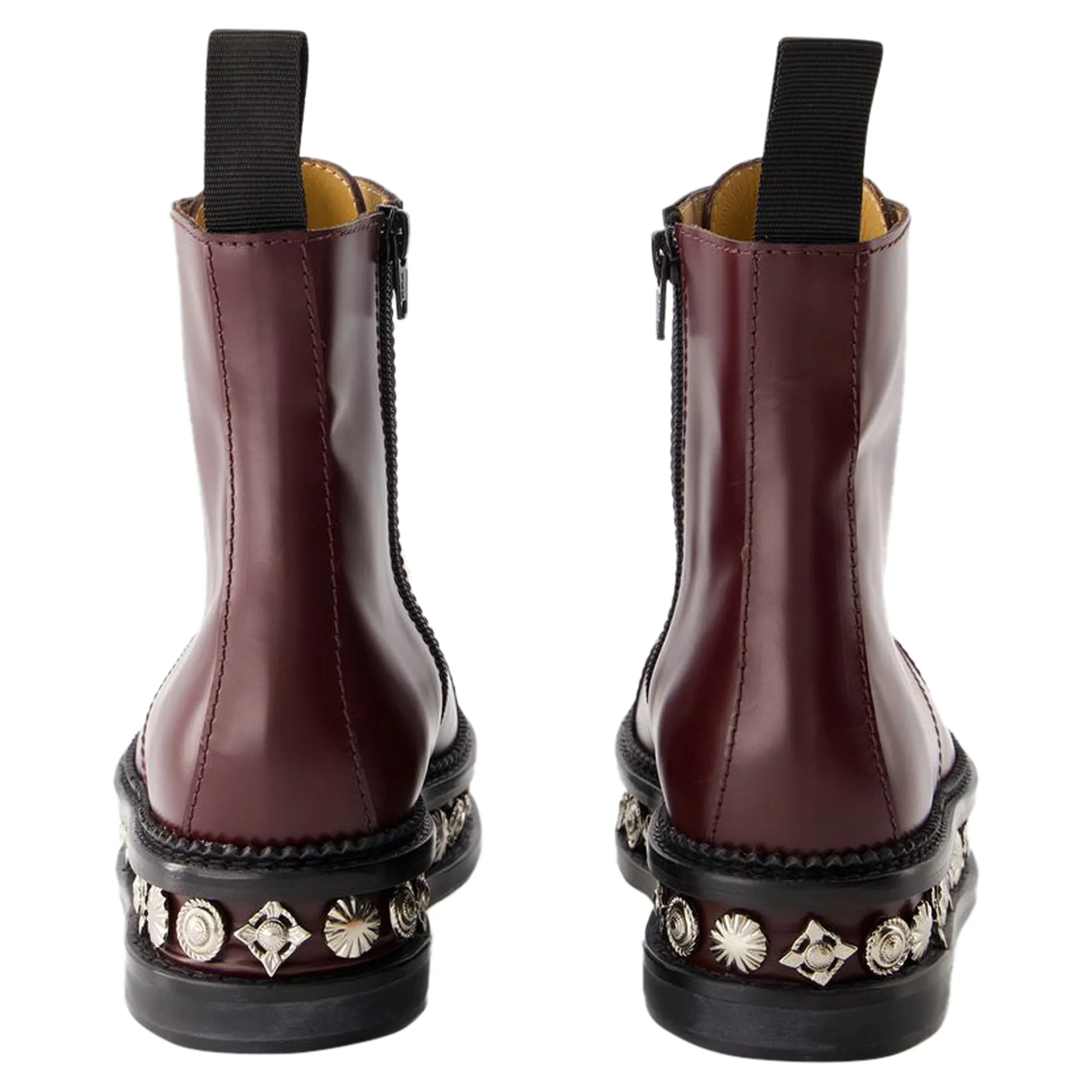 Aj1287 boots - Toga Pulla - Leather - Bordeaux