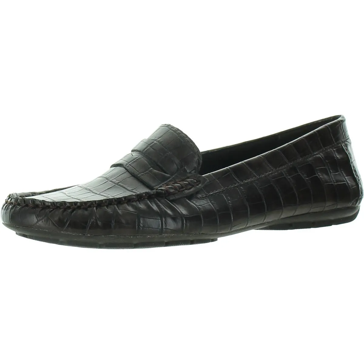 Alika  Womens Slip On Round Toe Loafers