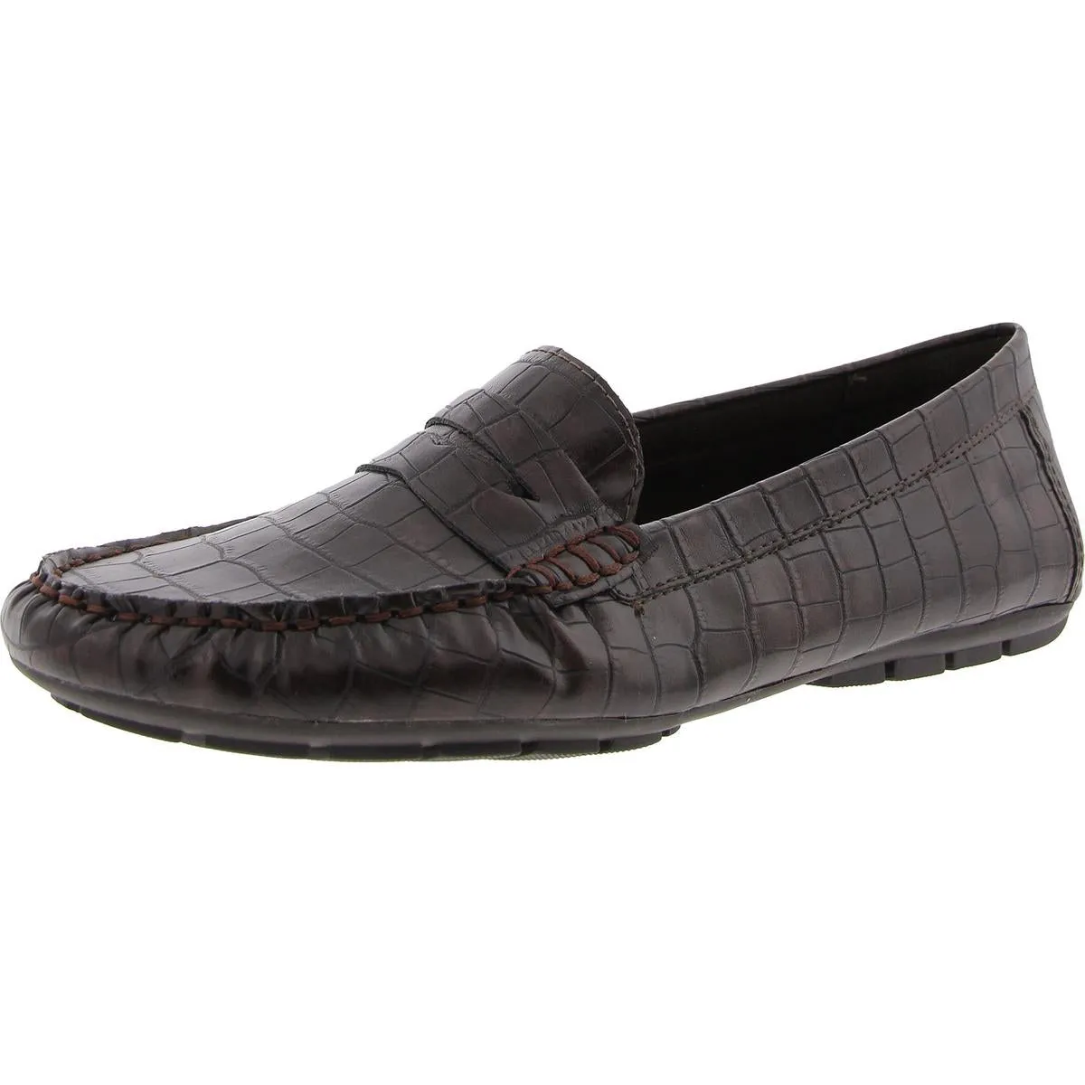 Alika  Womens Slip On Round Toe Loafers