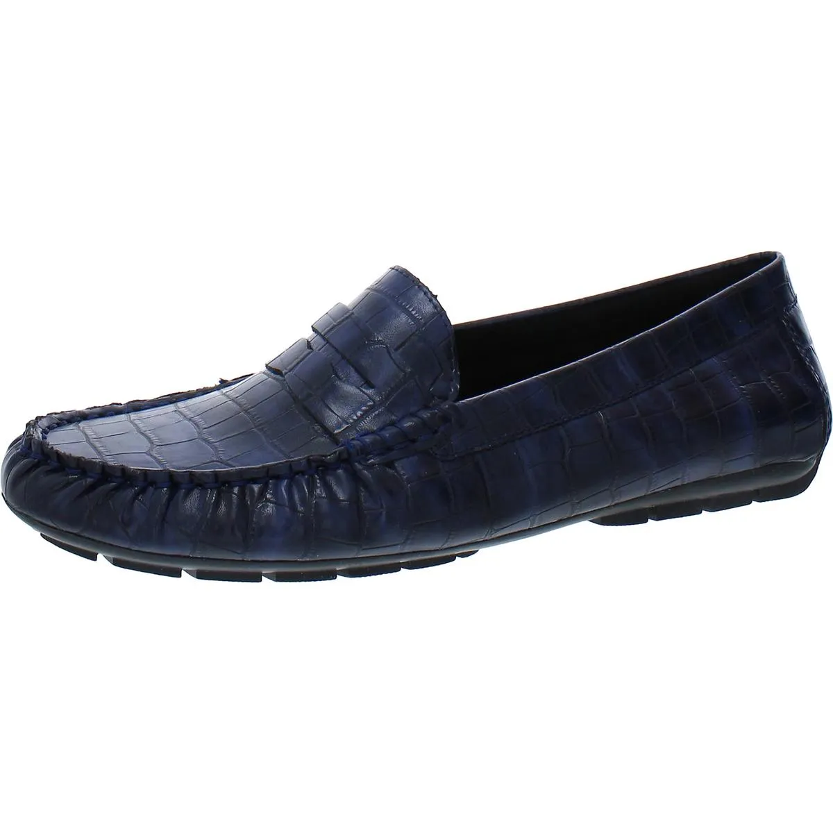 Alika  Womens Slip On Round Toe Loafers