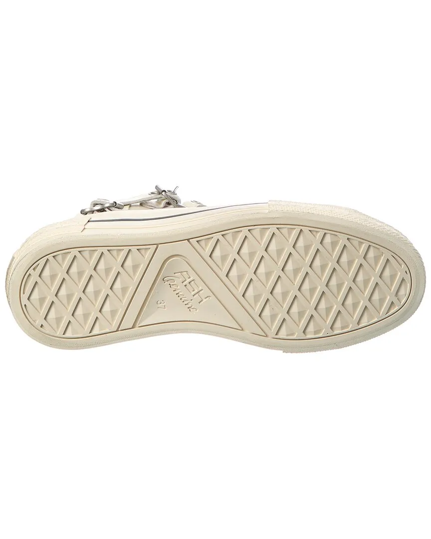 Ash Razor Leather Platform High-Top Sneaker