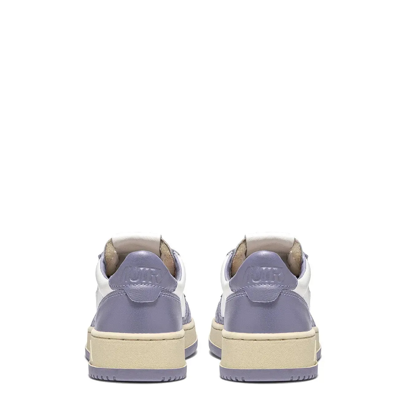 Autry Womens Medalist Low Trainers White / Lavender