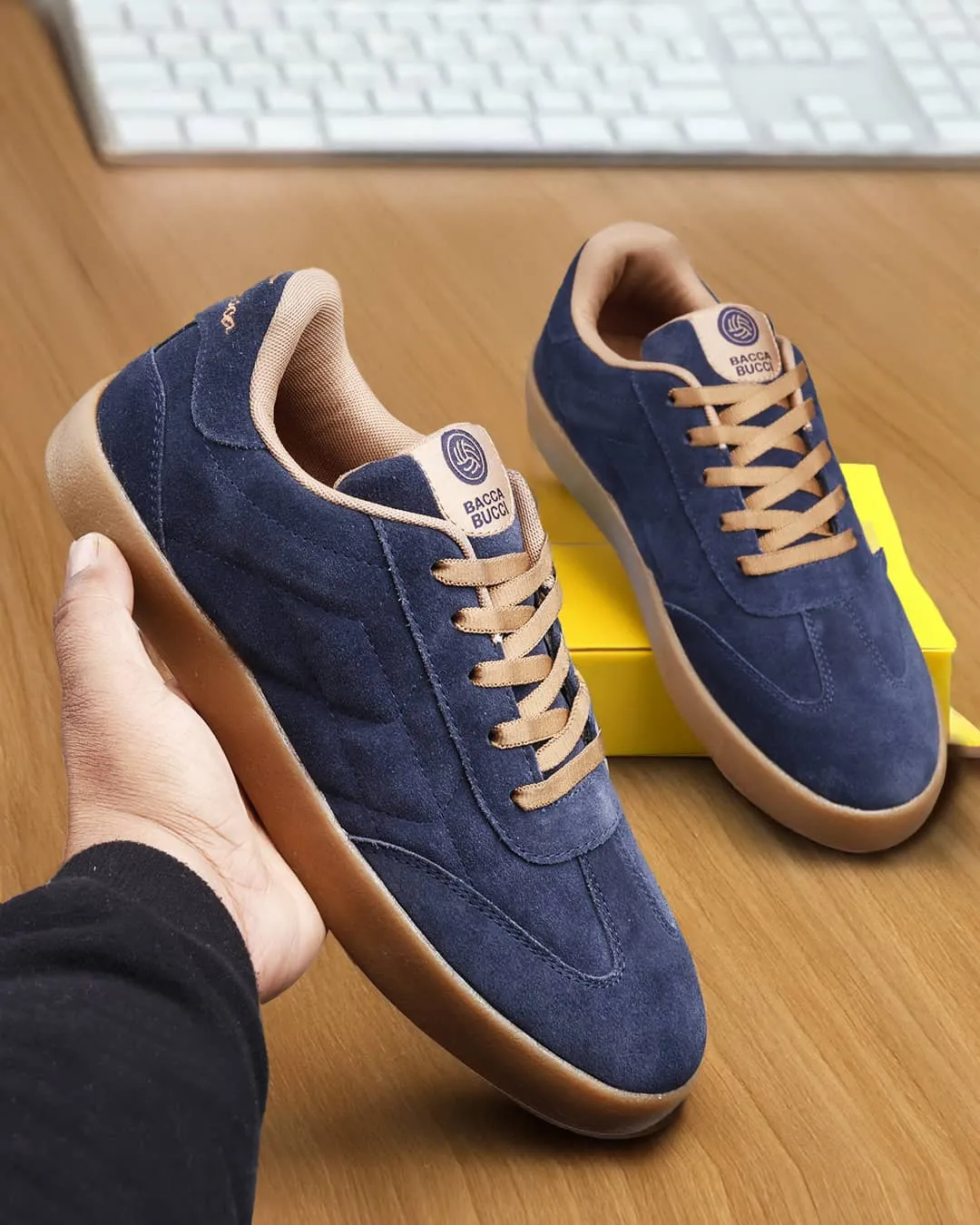 Bacca Bucci Fresco – Suede Low-Top Sneakers for the Urban Nomad