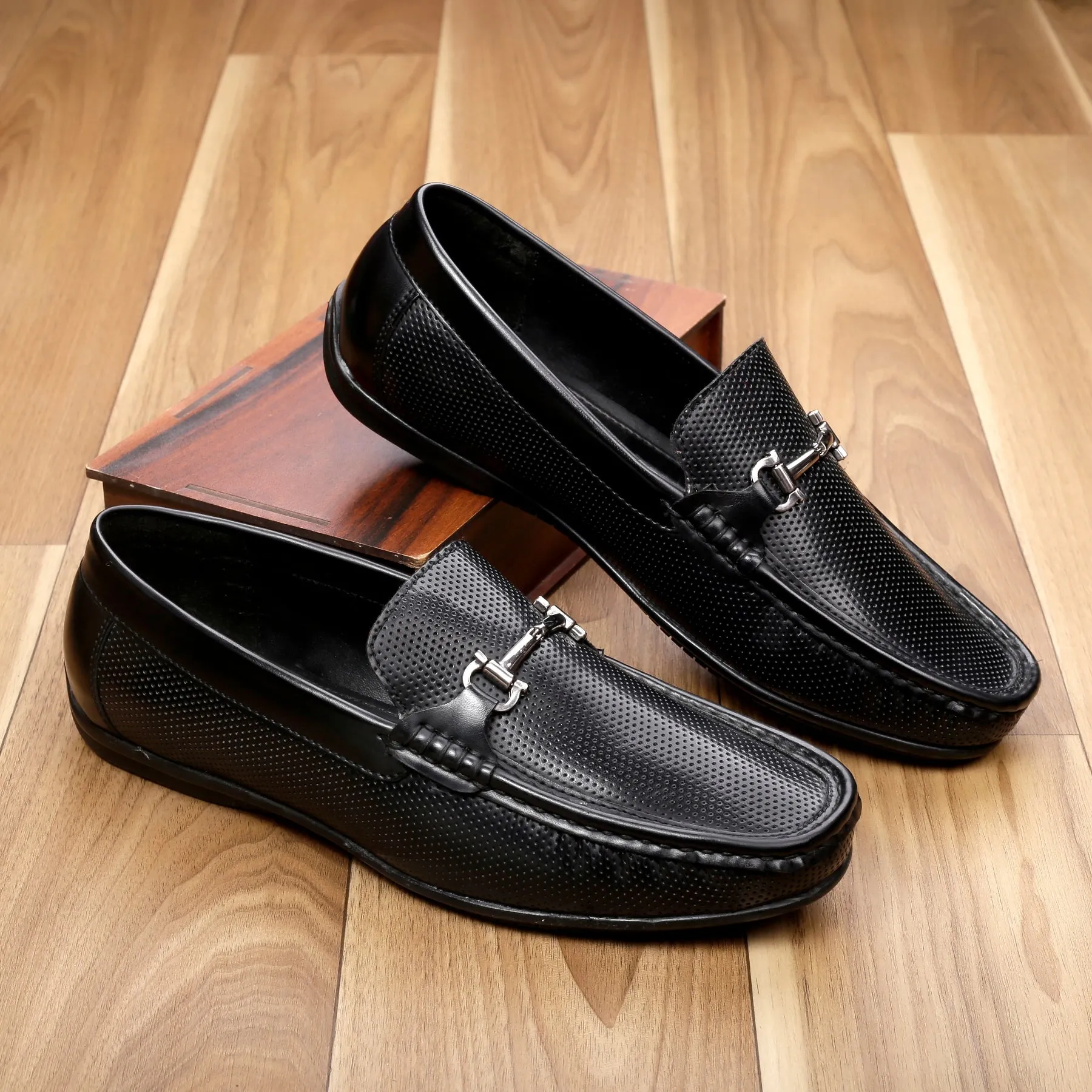 Bacca Bucci PARIS Loafers Moccasins Shoes for Men with Elegant Buckle