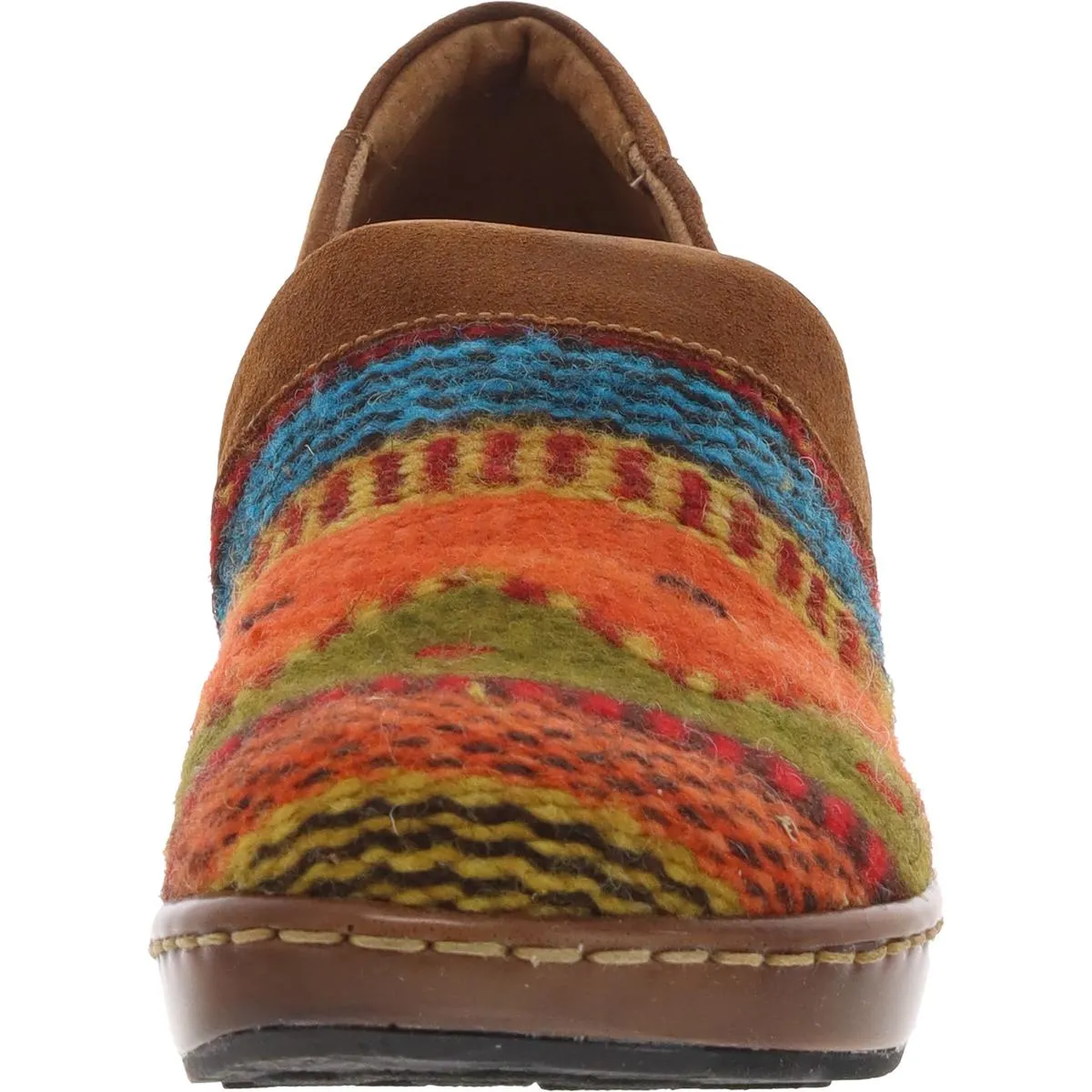 BAILIE Womens Printed Leather Clogs
