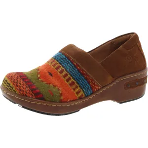 BAILIE Womens Printed Leather Clogs