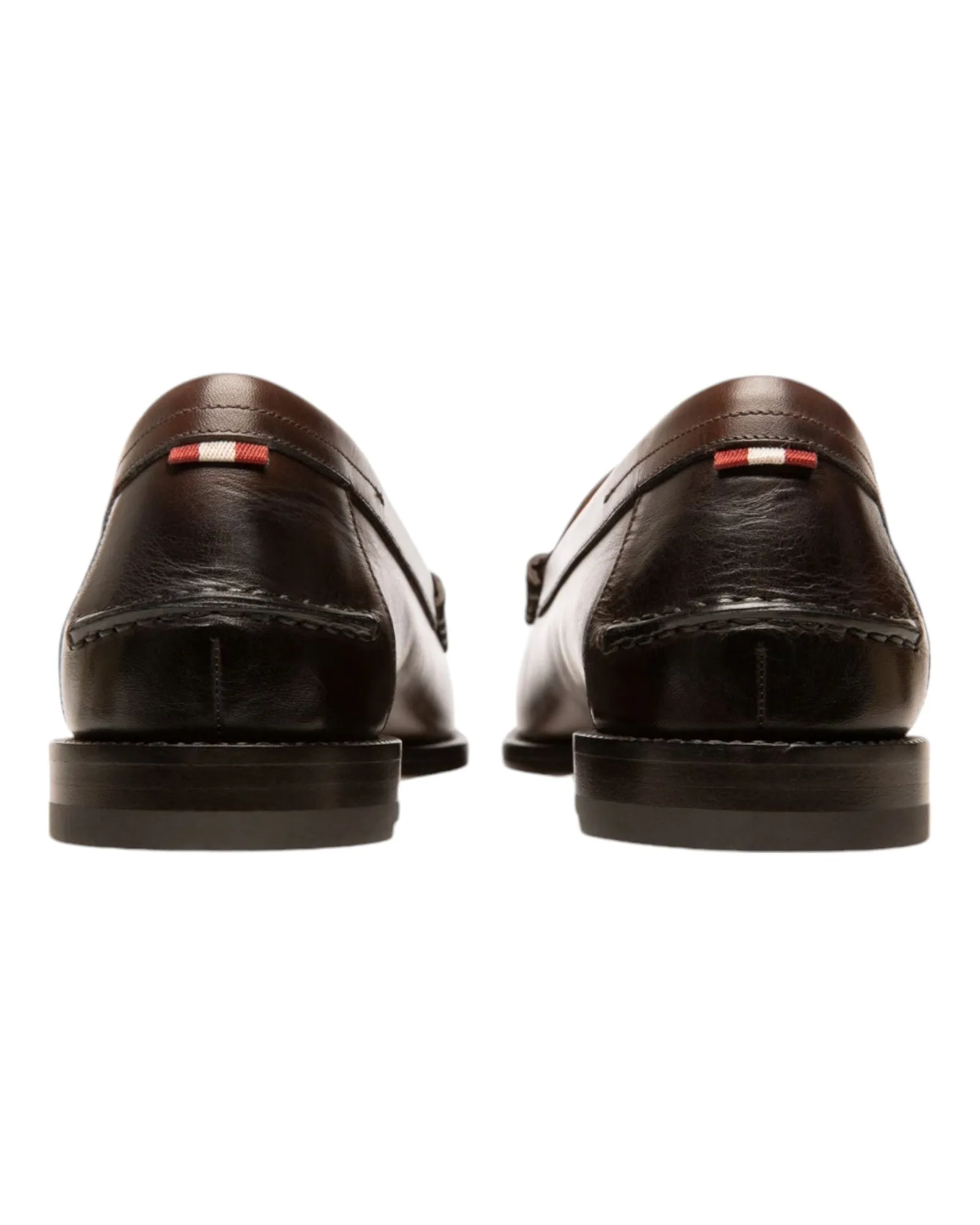Bally Coelo 6301851 Men's Ebano Leather Moccasins