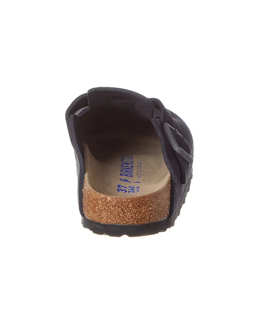Birkenstock Boston BS Narrow Suede Clog
