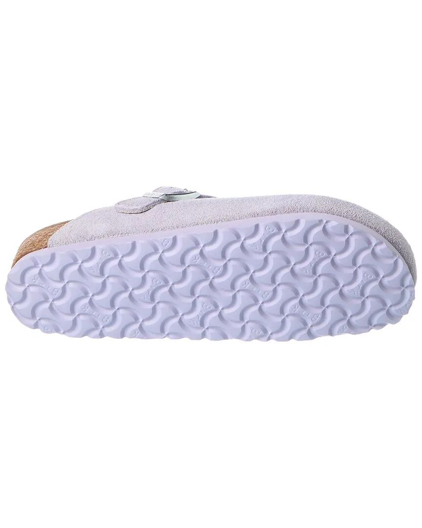 Birkenstock Boston VL Narrow Suede & Shearling Clog
