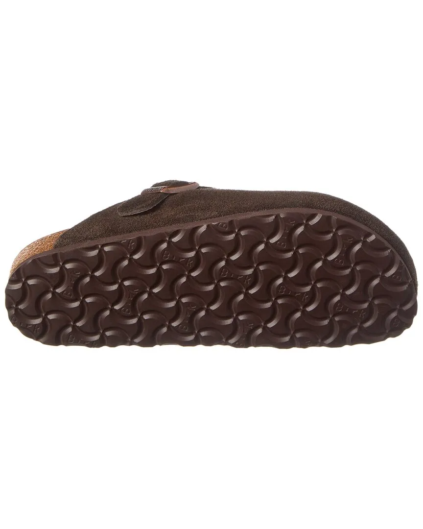 Birkenstock Boston VL Narrow Suede & Shearling Clog