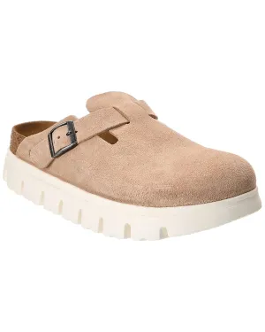 Birkenstock Papillio Boston Chunky Narrow Suede Clog
