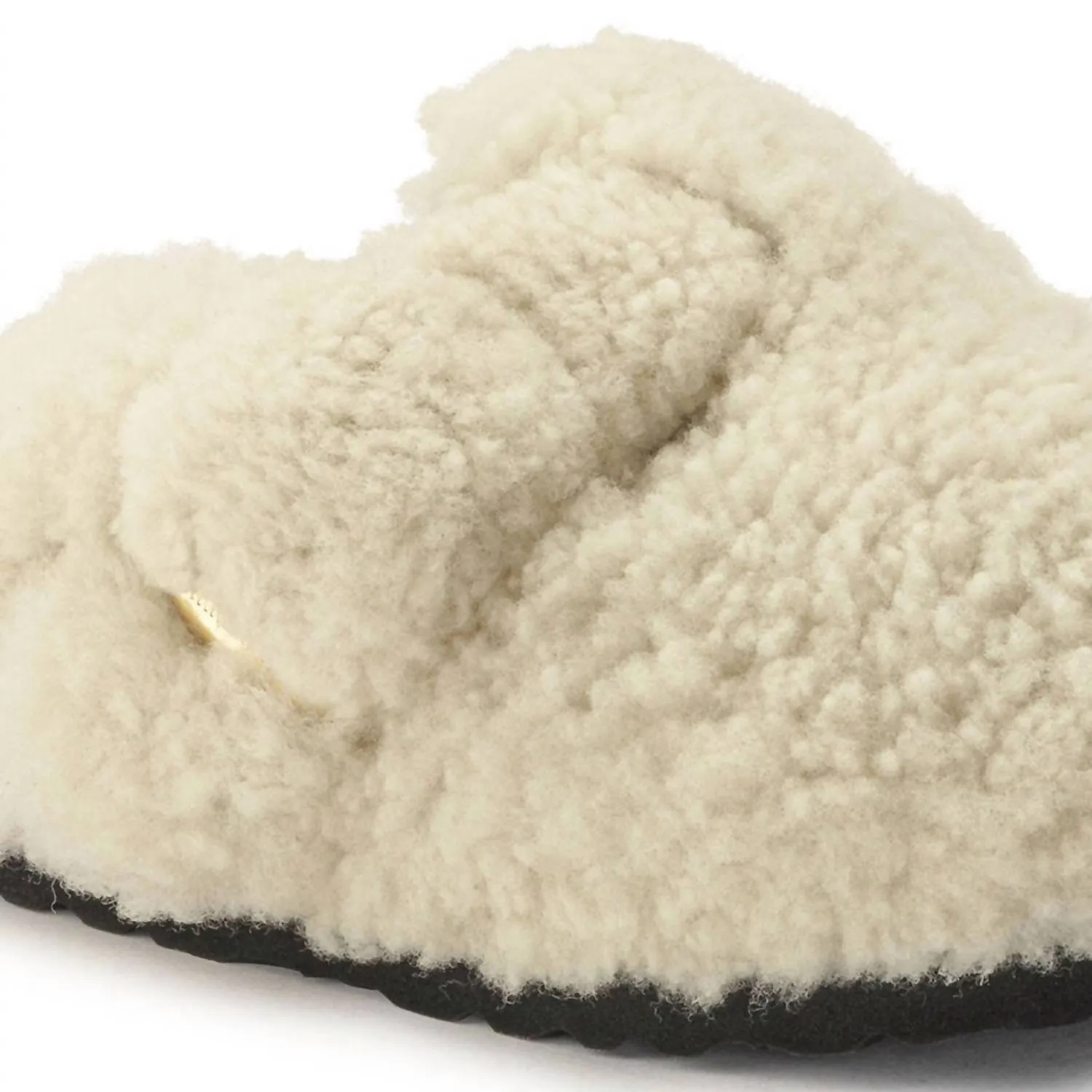 Boston Big Buckle Clogs In T/e Teddy Eggshell