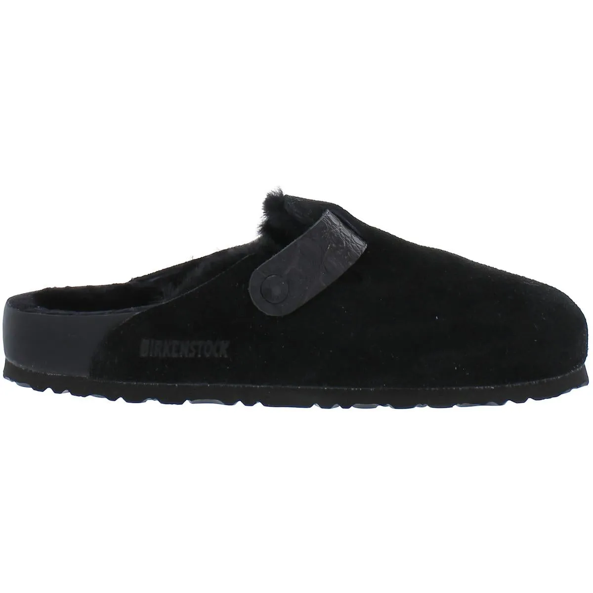 Boston LV/Shearling Womens Suede Shearling Clogs