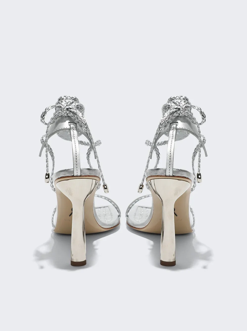 Braid High Heel Sandals