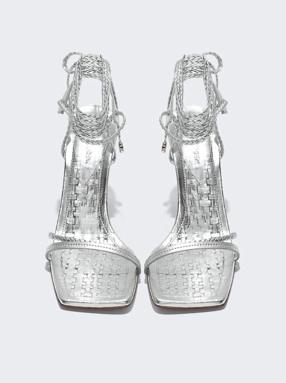 Braid High Heel Sandals