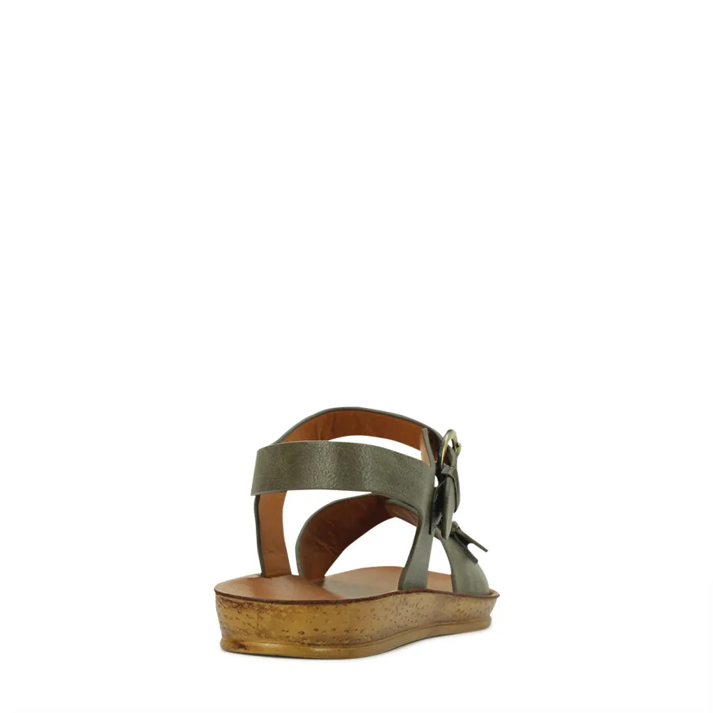 BRAZI ANKLE STRAP SANDALS