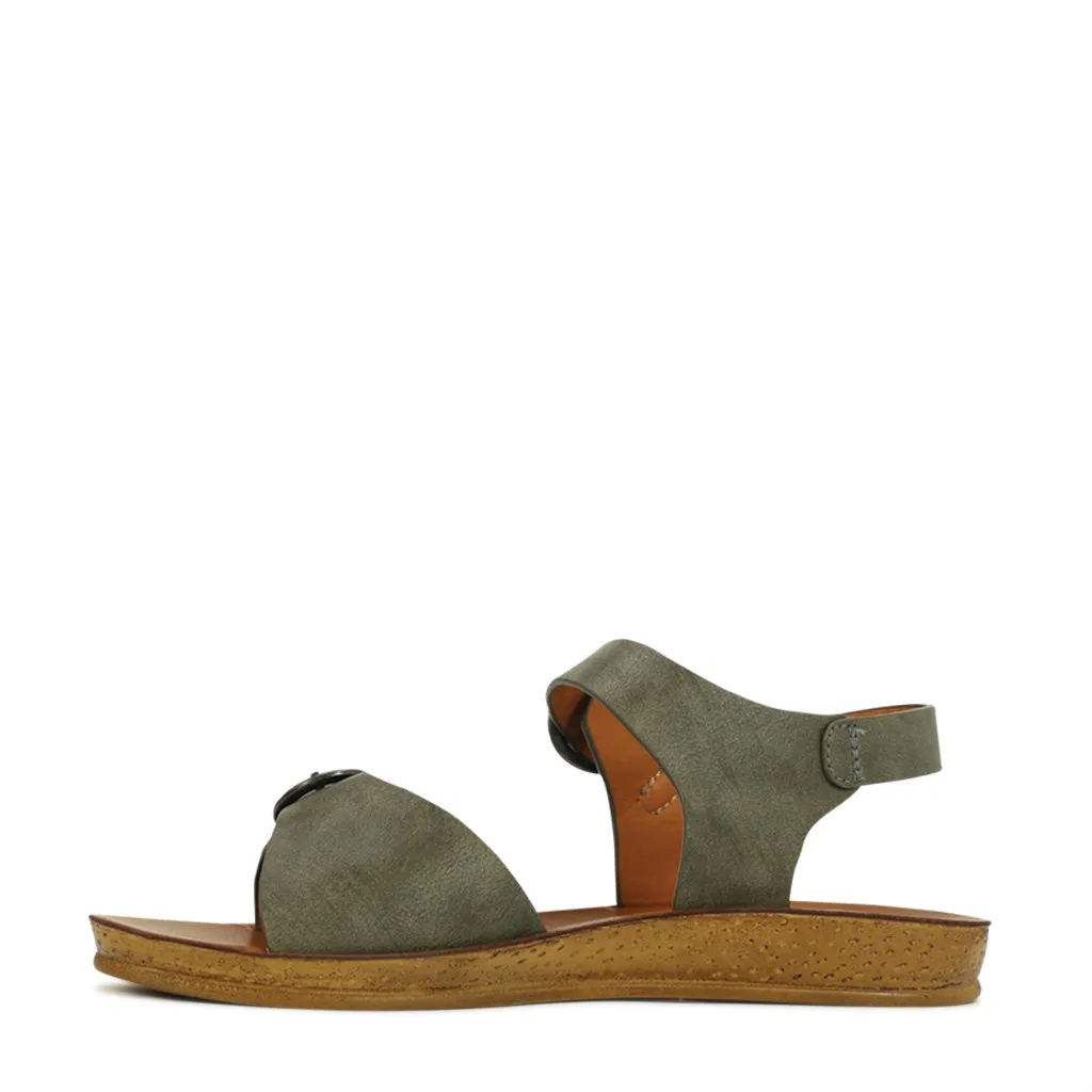 BRAZI ANKLE STRAP SANDALS
