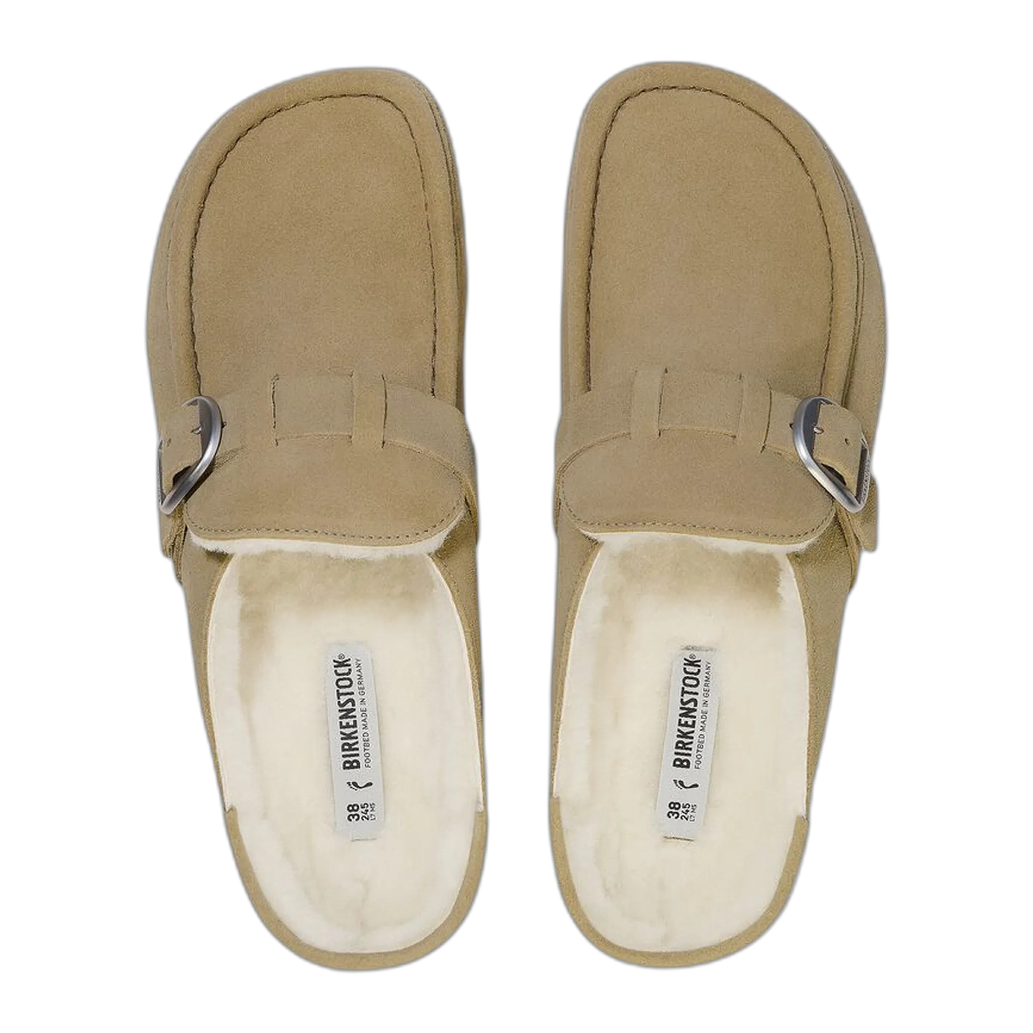 Buckley Shearling Suede Leather