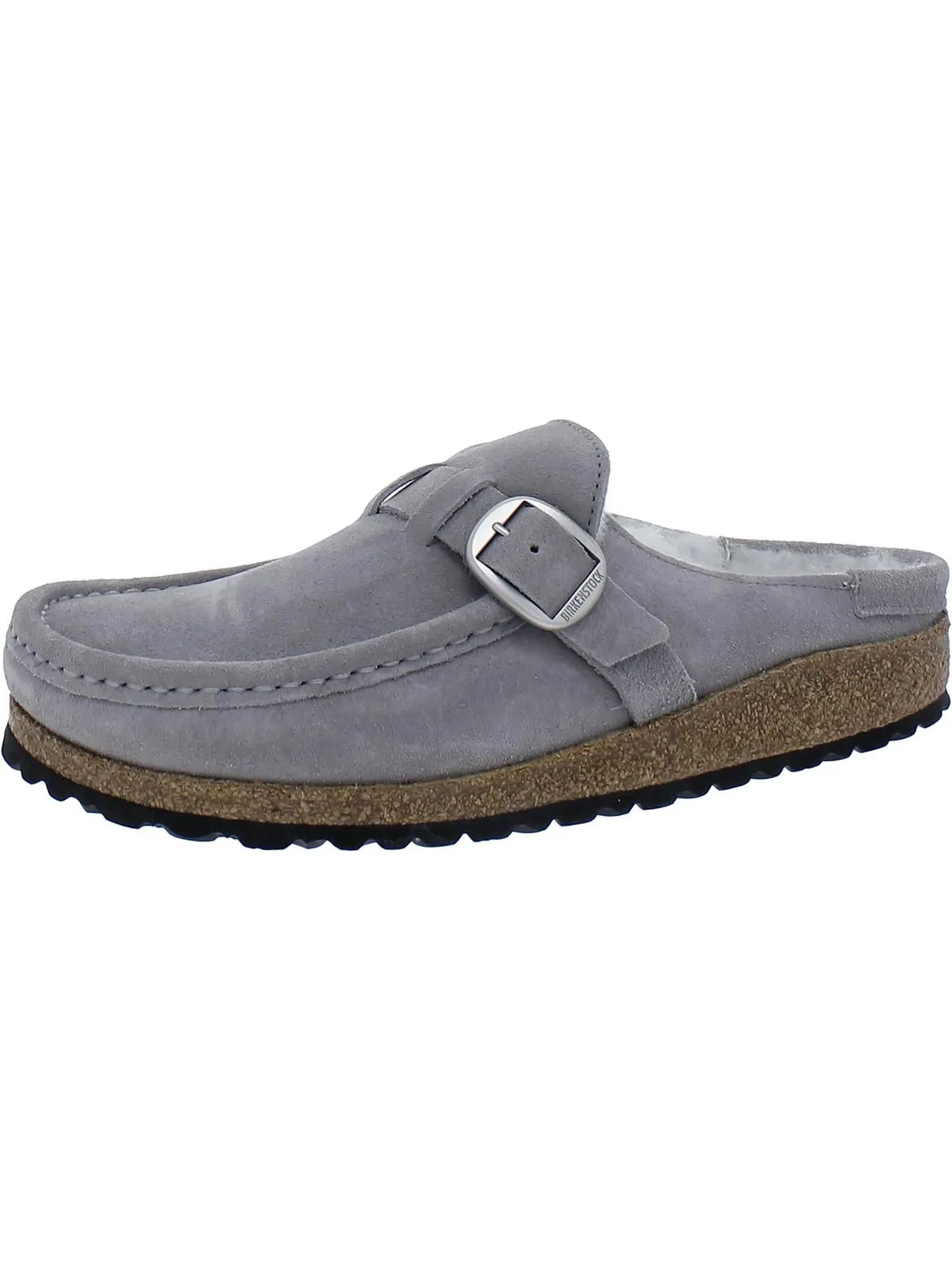 Buckley Shearling Womens Suede Shearling Clogs