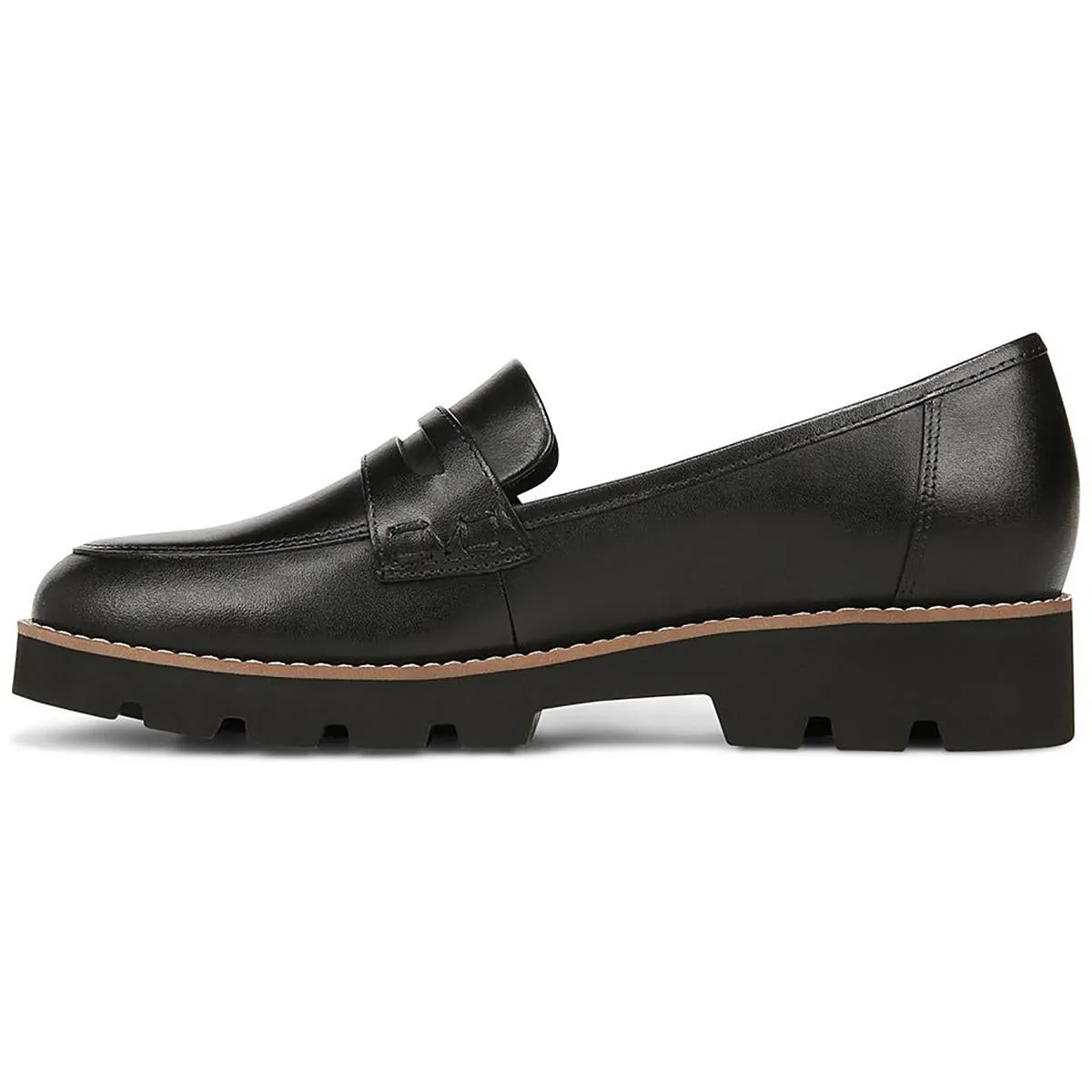 Cheryl II Womens Leather Slip-On Loafers