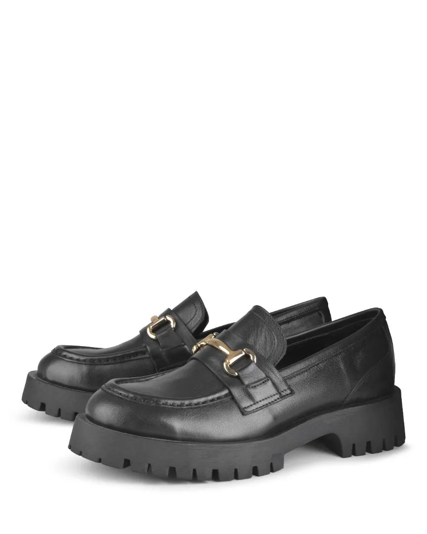 Claire Black Nappa Leather