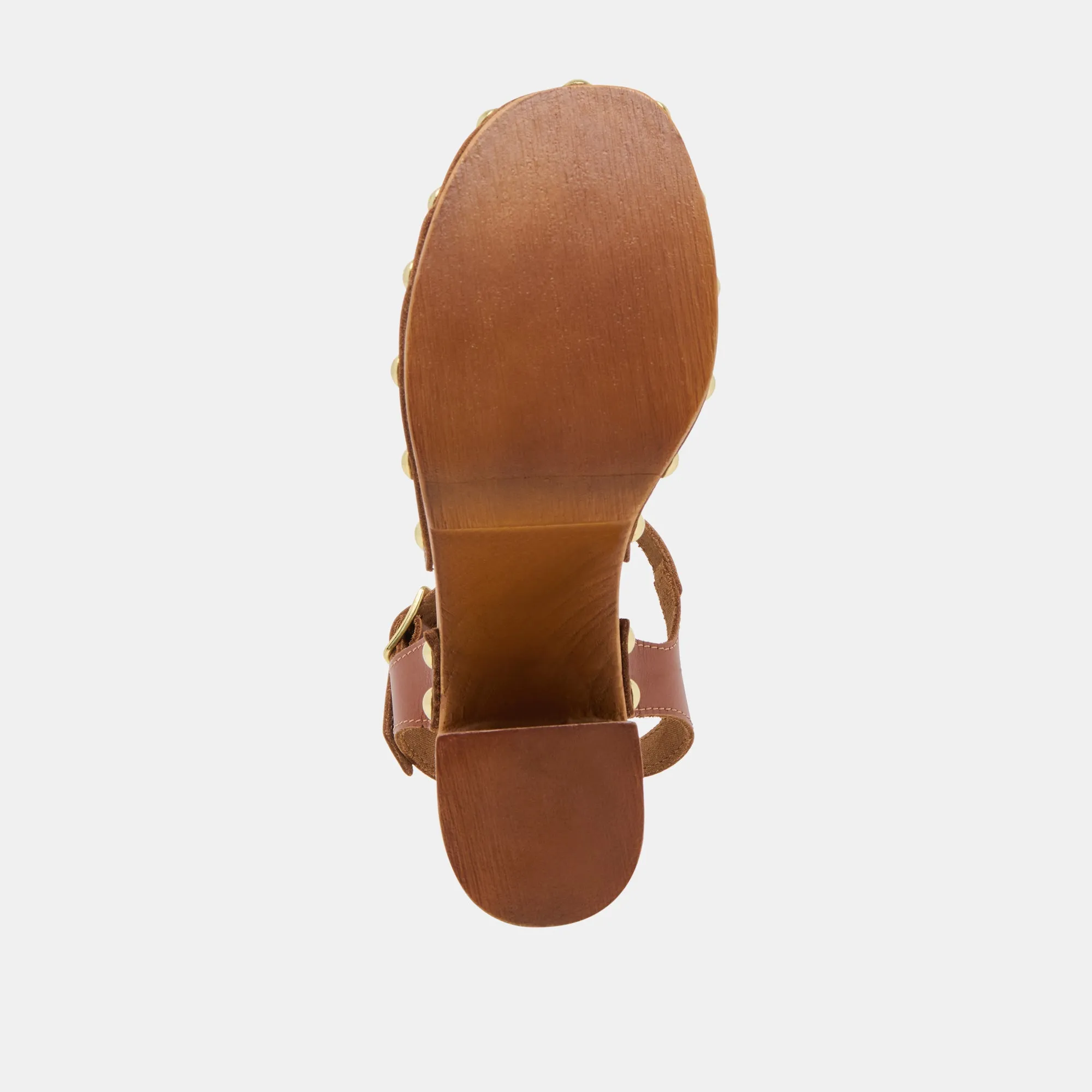 CLOVER HEELS COGNAC LEATHER