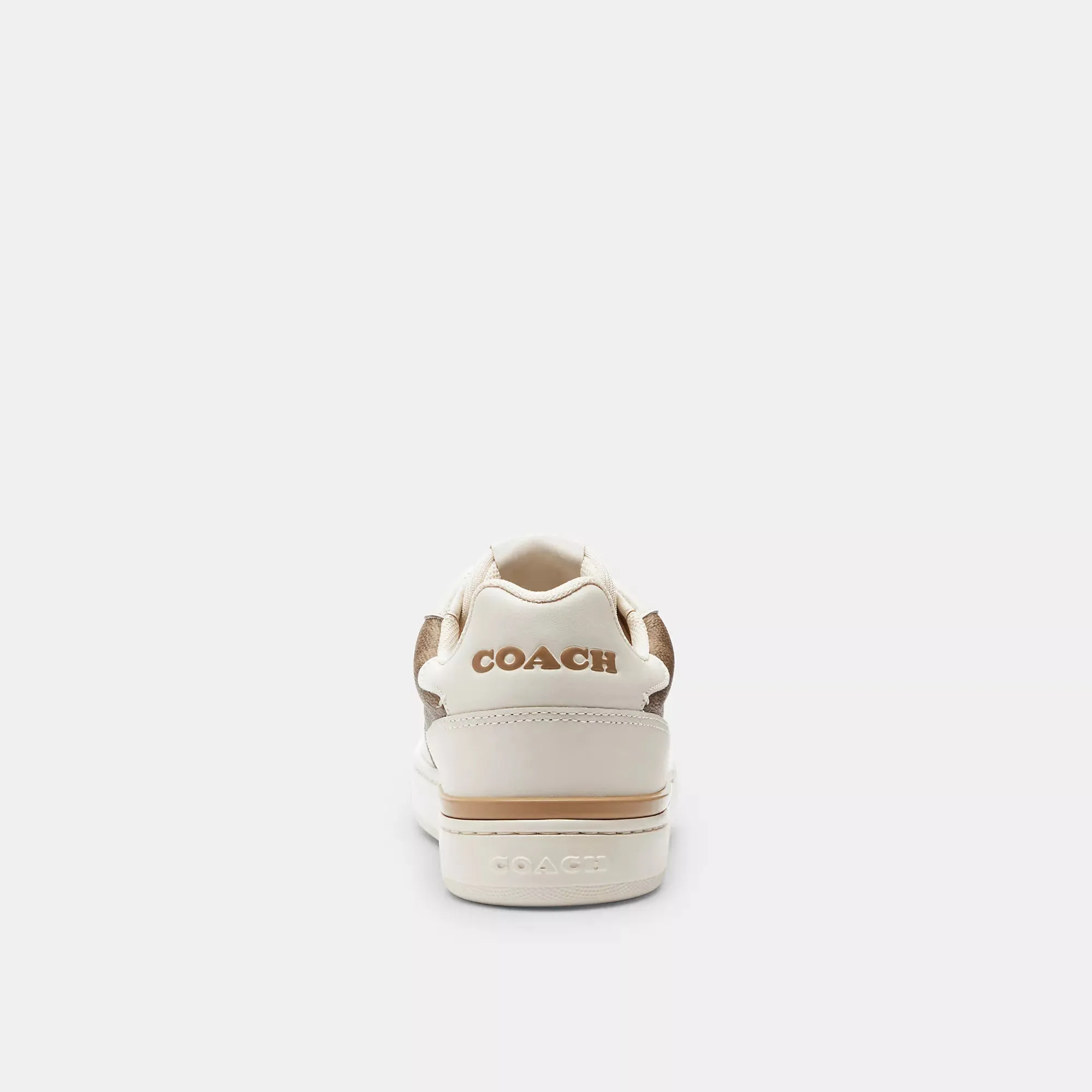 Coach Outlet Clip Court Low Top Sneaker In Signature Canvas
