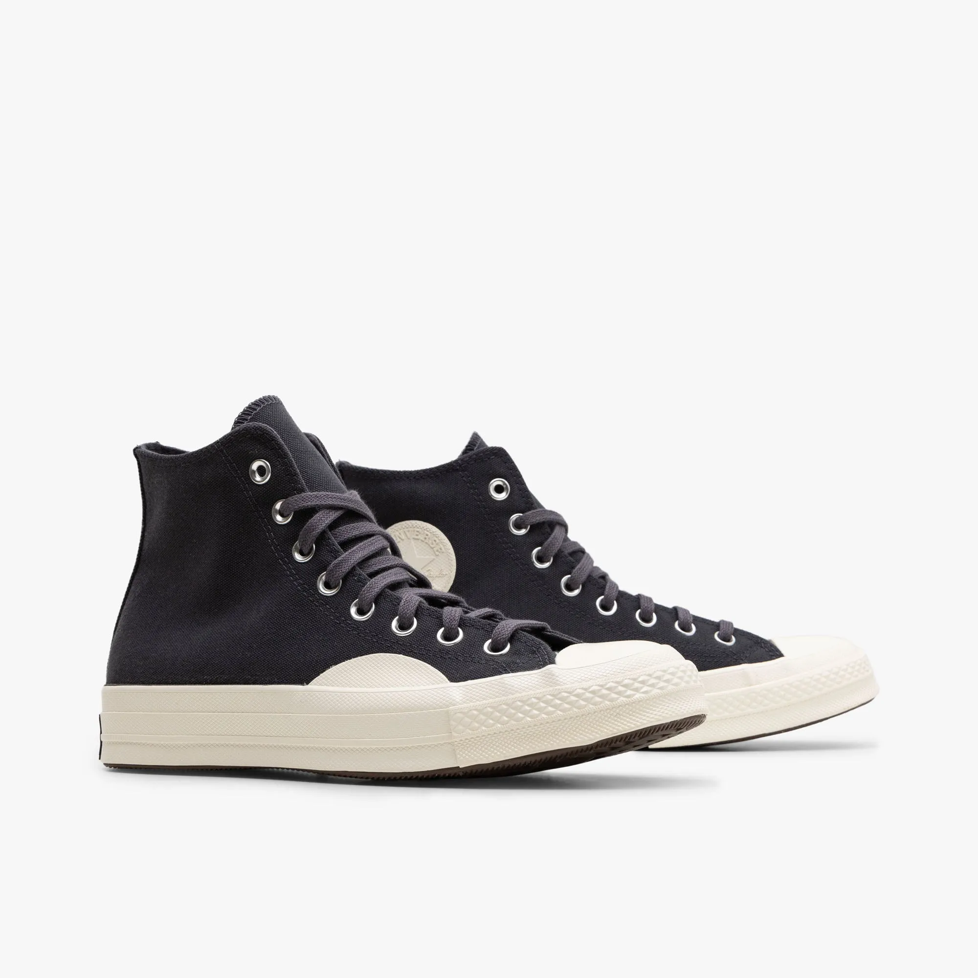 Converse Chuck 70 Textured Hi / Plum Cove / Black - Egret