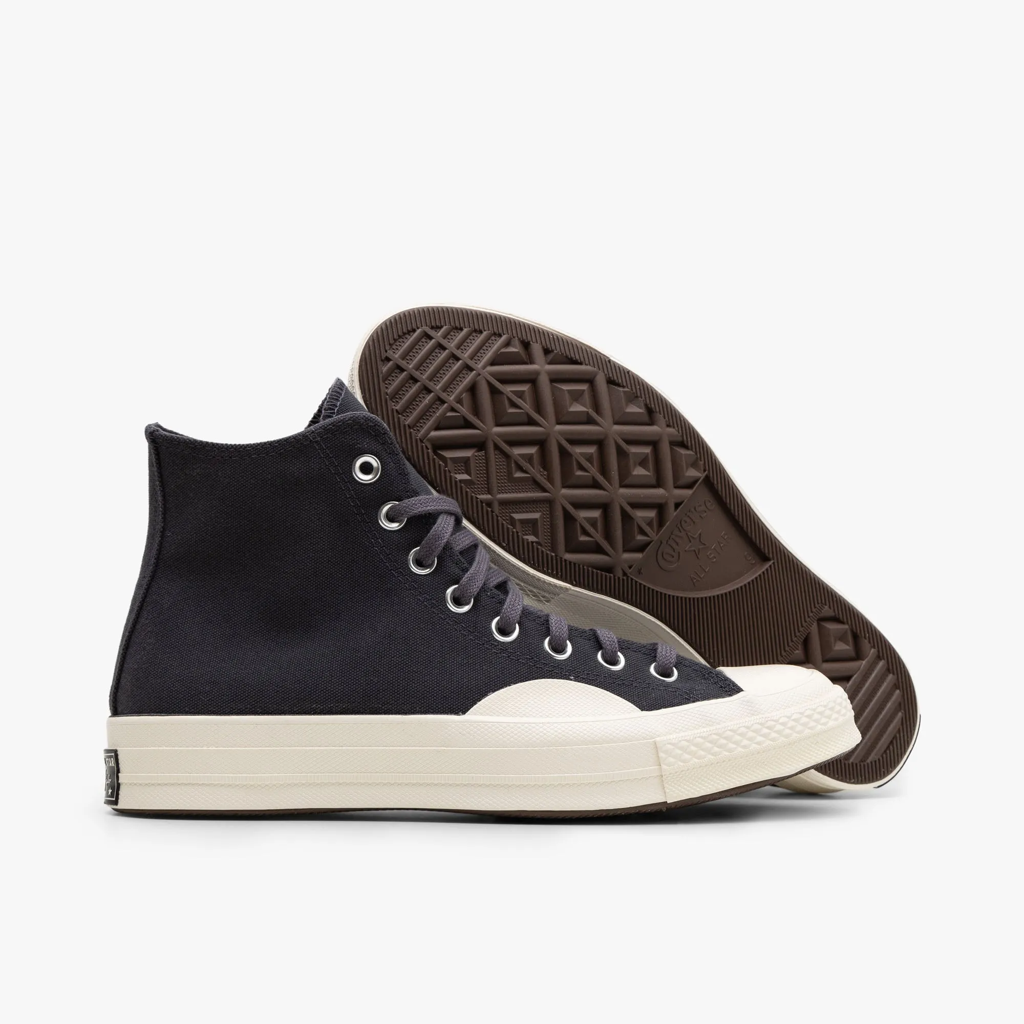Converse Chuck 70 Textured Hi / Plum Cove / Black - Egret