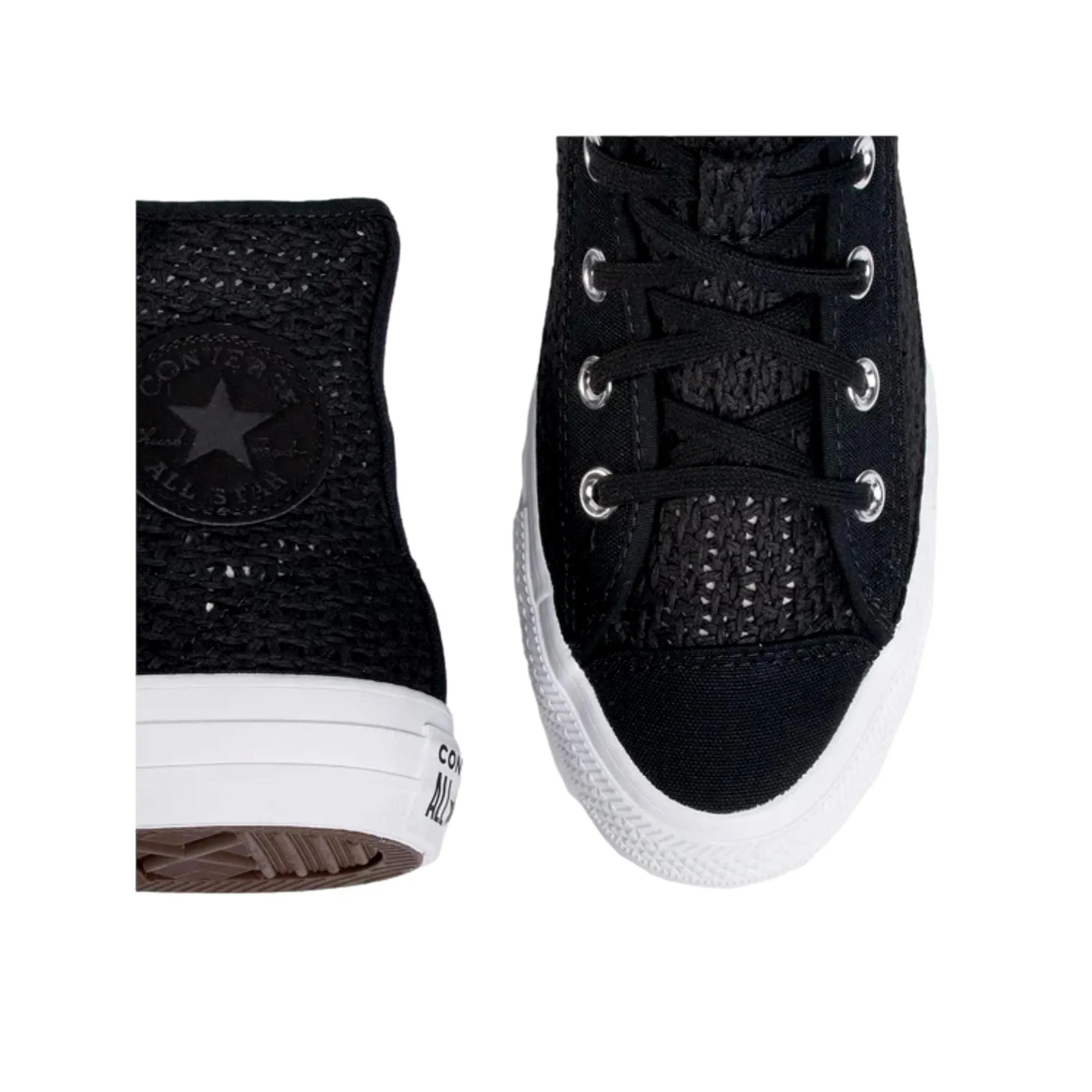 Converse Chuck Taylor All Star HI Black/White/White  567655C Women's