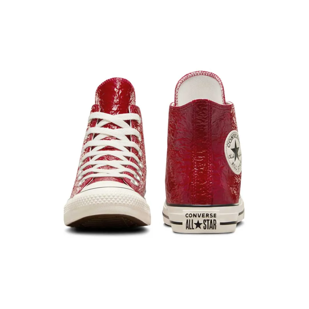 Converse - Women's Chuck Taylor All Star Crinkled Leather High Top Shoes (A13385C)