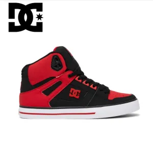 Dc Pure High Top Shoes Red