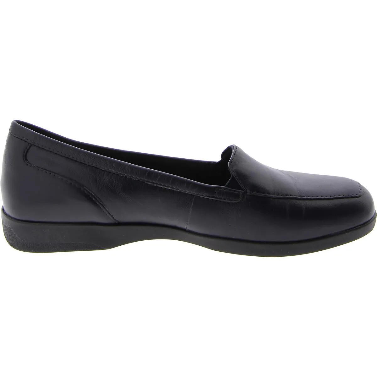 Devitt Womens Leather Slip On Loafers