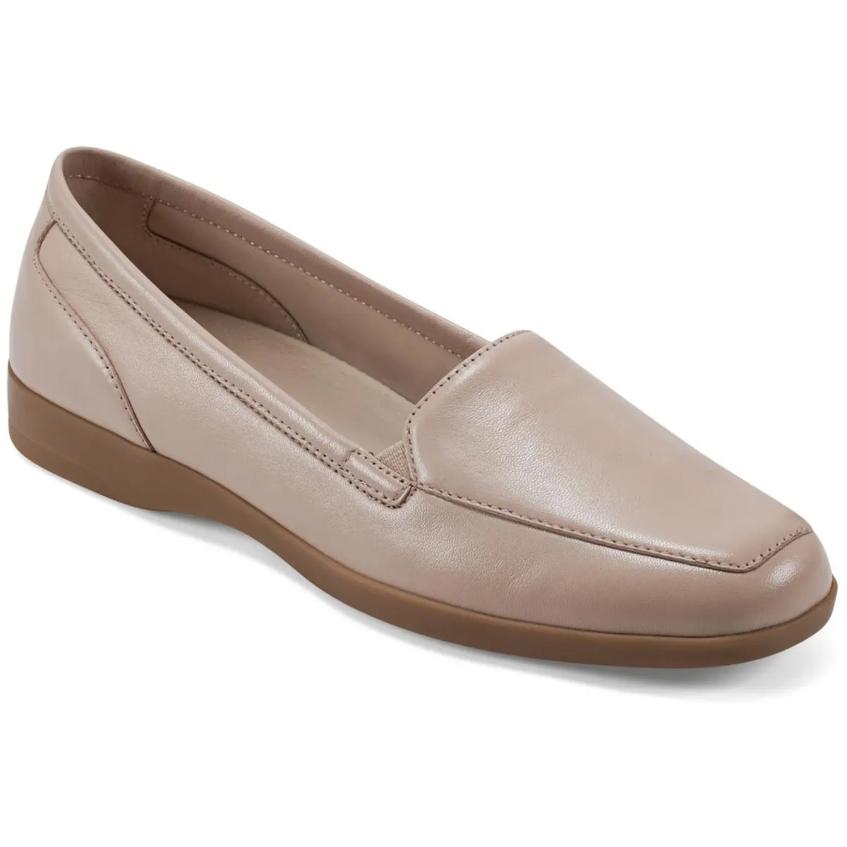 Devitt Womens Leather Slip On Loafers