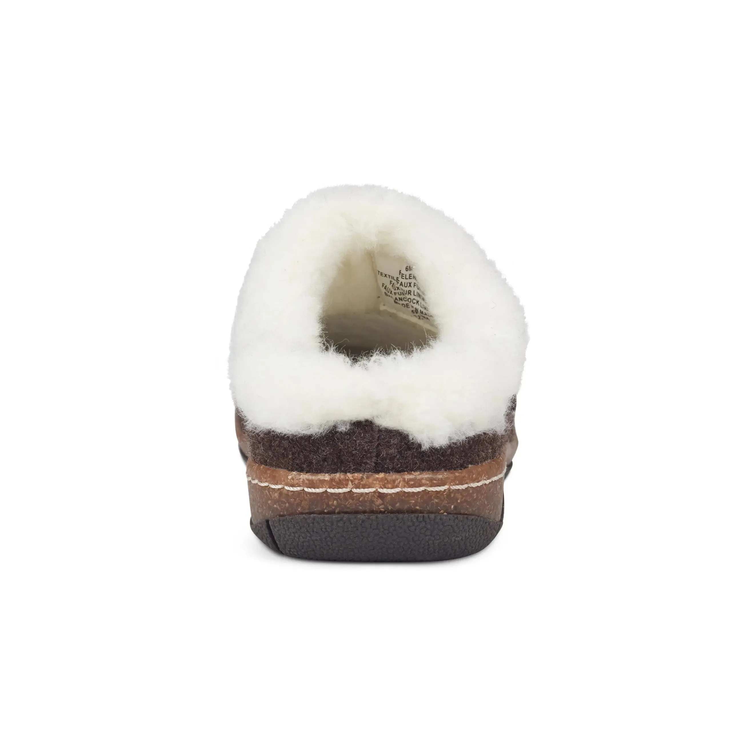 Elena Cold Weather Round Toe Casual Slip-on Clogs