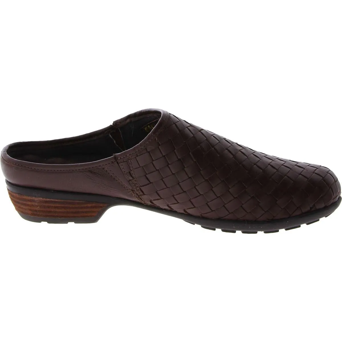 Emerson Womens Leather Slip On Clogs