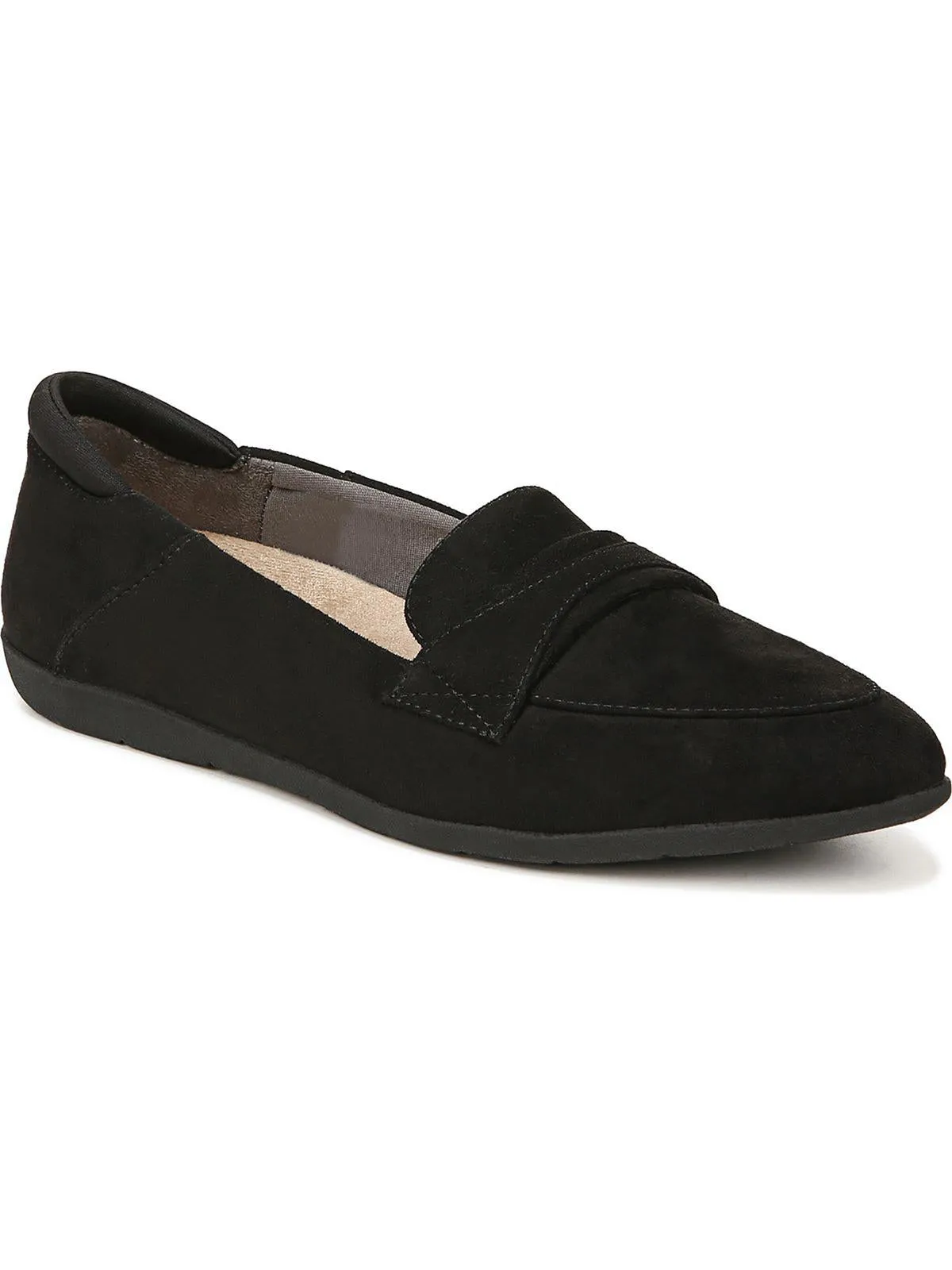 Emilia Womens Faux Suede Slip-On Loafers