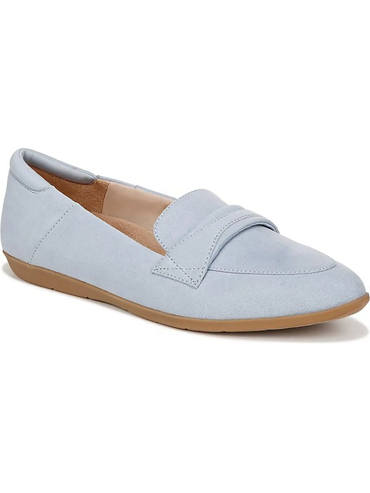 Emilia Womens Faux Suede Slip-On Loafers