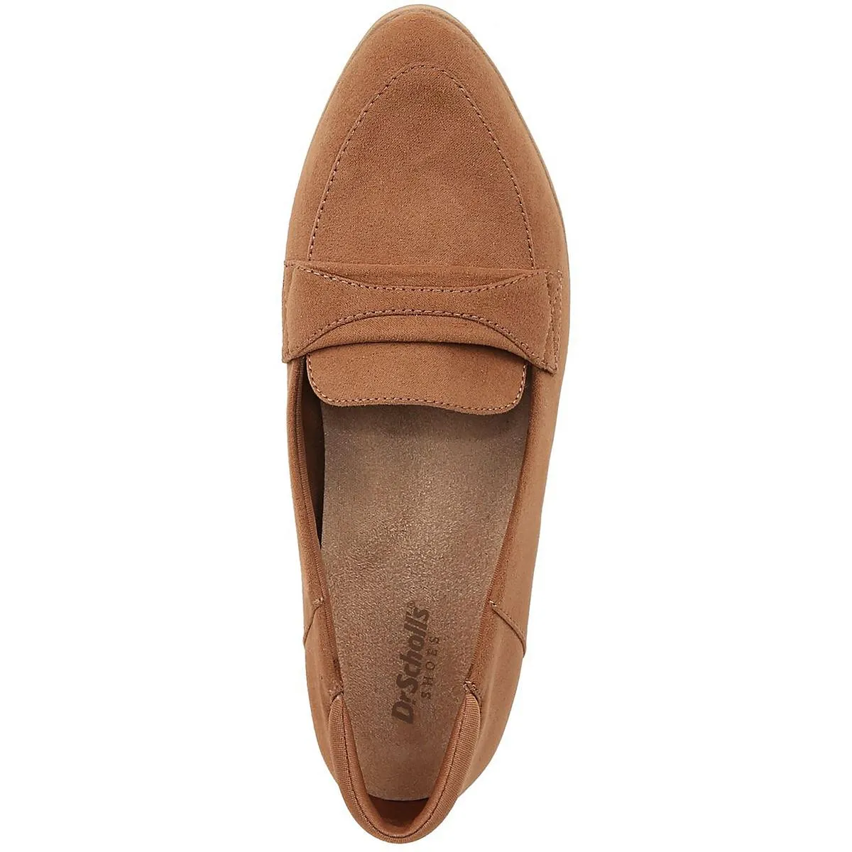 Emilia Womens Faux Suede Slip-On Loafers
