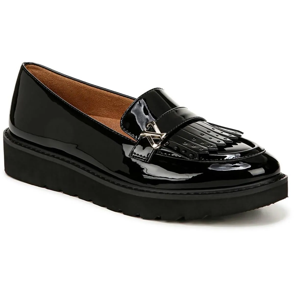 Expert Womens Patent Slip-On Loafers