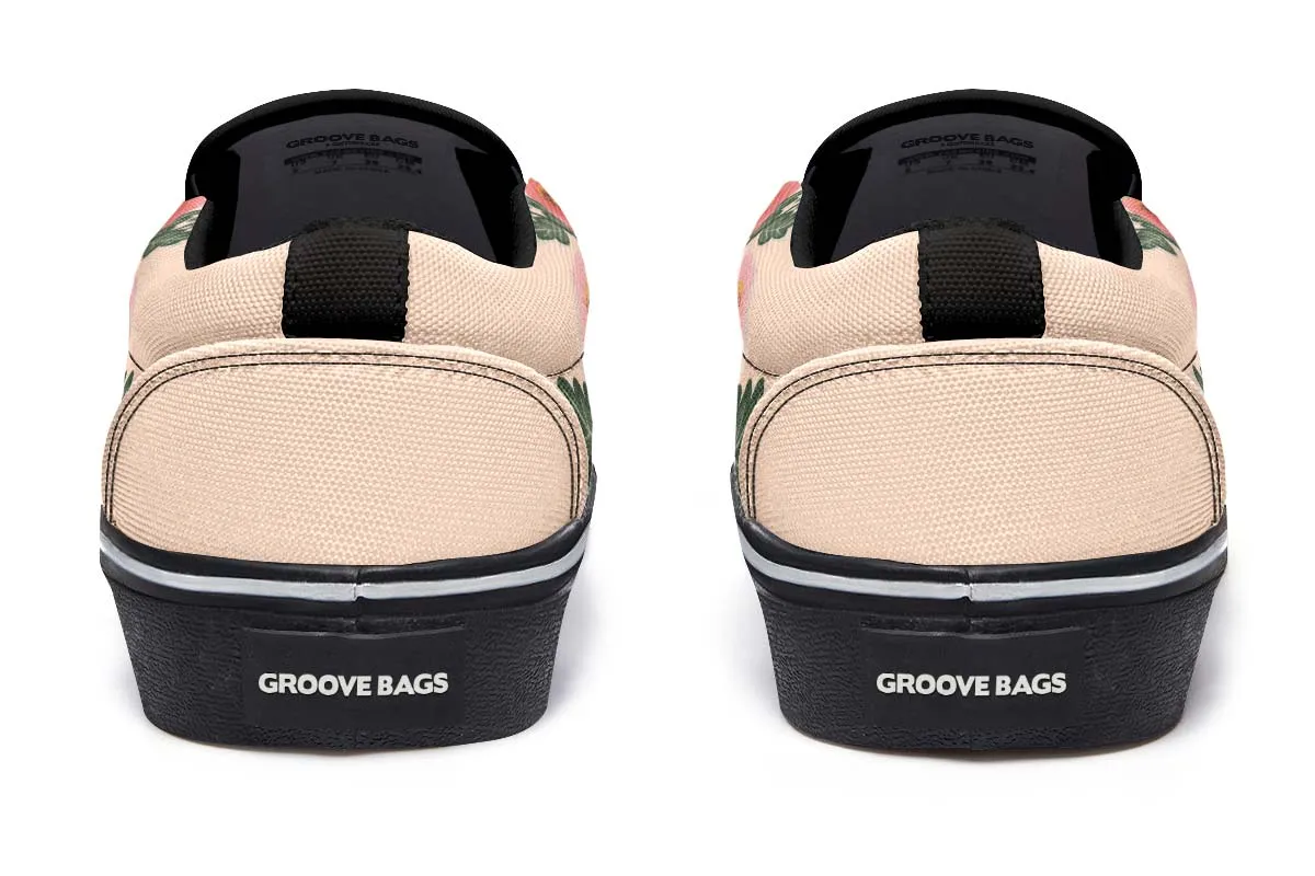 Floral Hair Dresser Slip-On Shoes