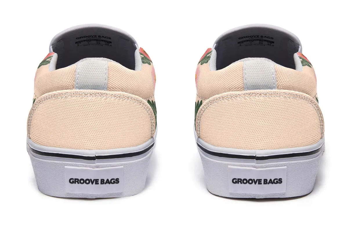 Floral Hair Dresser Slip-On Shoes