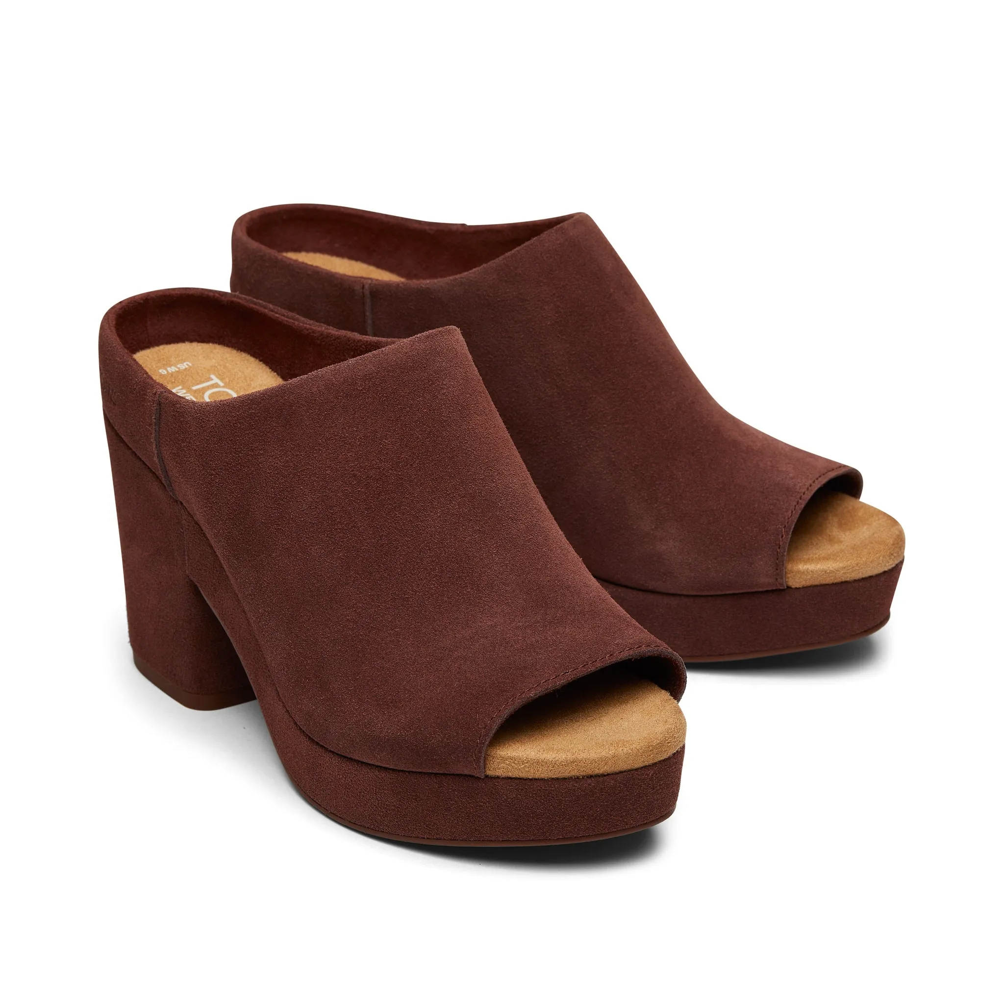Florence Chestnut Suede Sandal