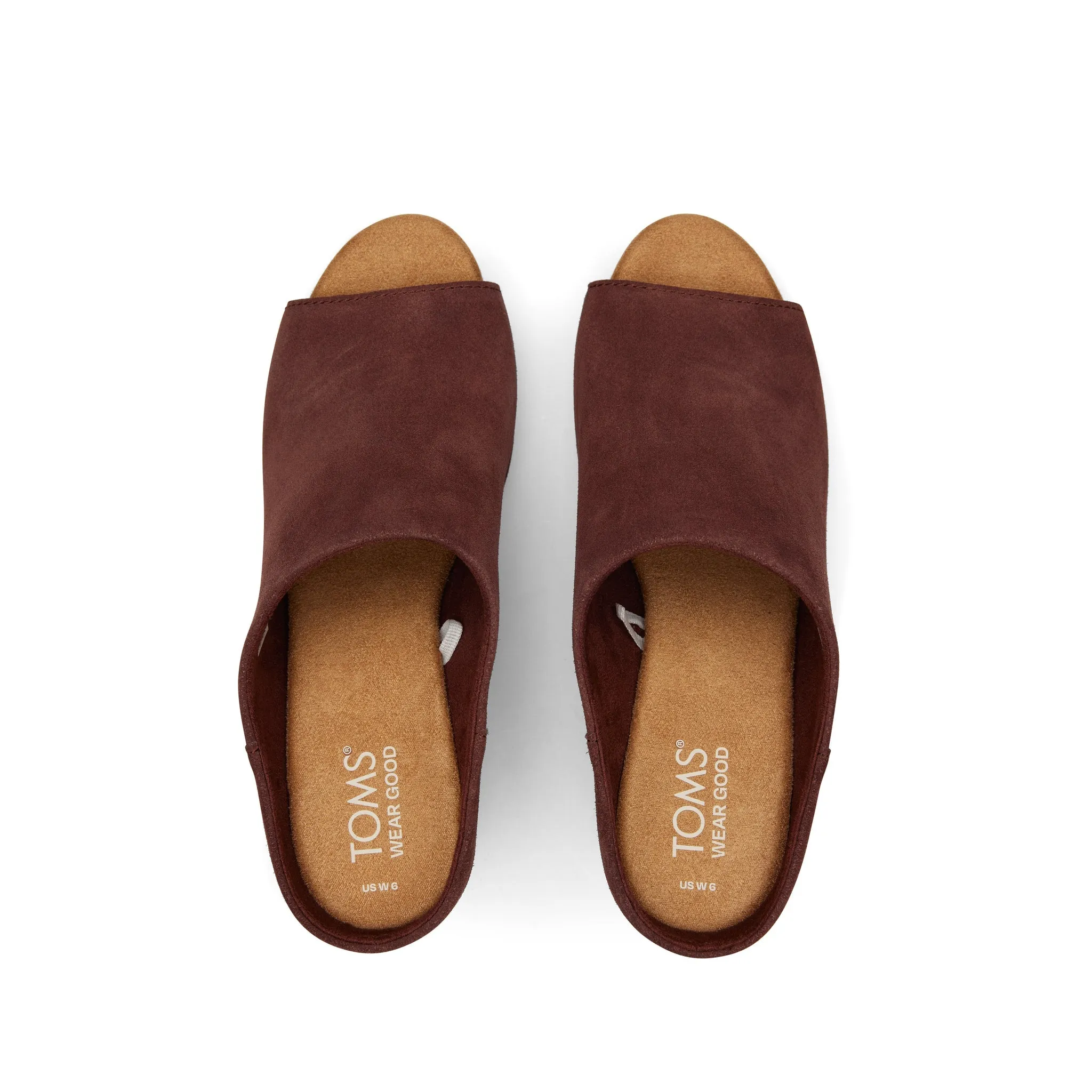 Florence Chestnut Suede Sandal